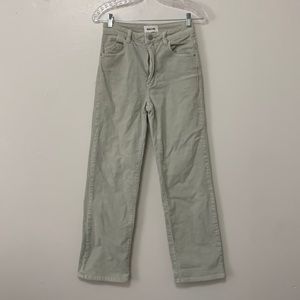 Matcha Green Corduroy Pants